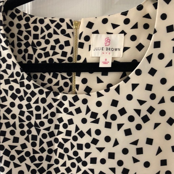 Julie Brown Shift Dress - Picture 2 of 4